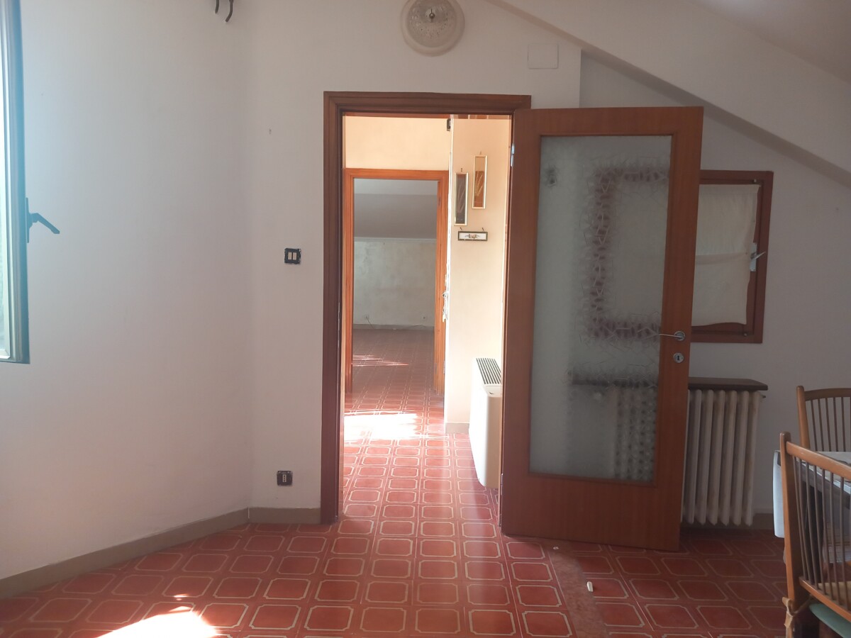 mansarda con terrazzo