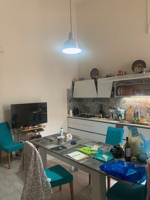 appartamento con terrazzo in palazzo gentilizio