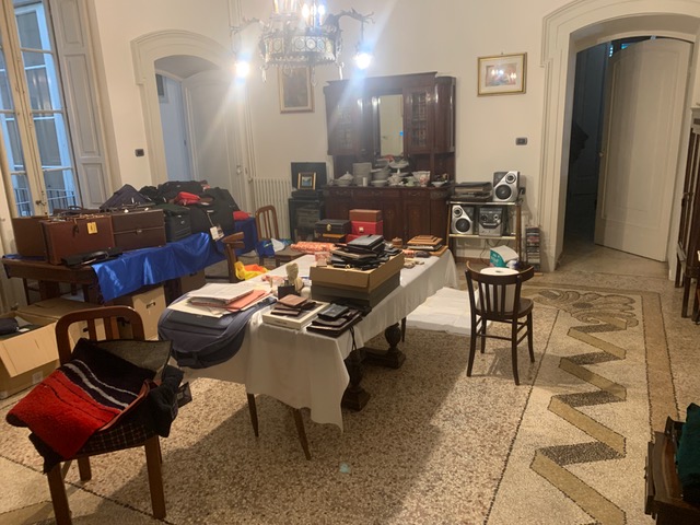 appartamento con terrazzo in palazzo gentilizio