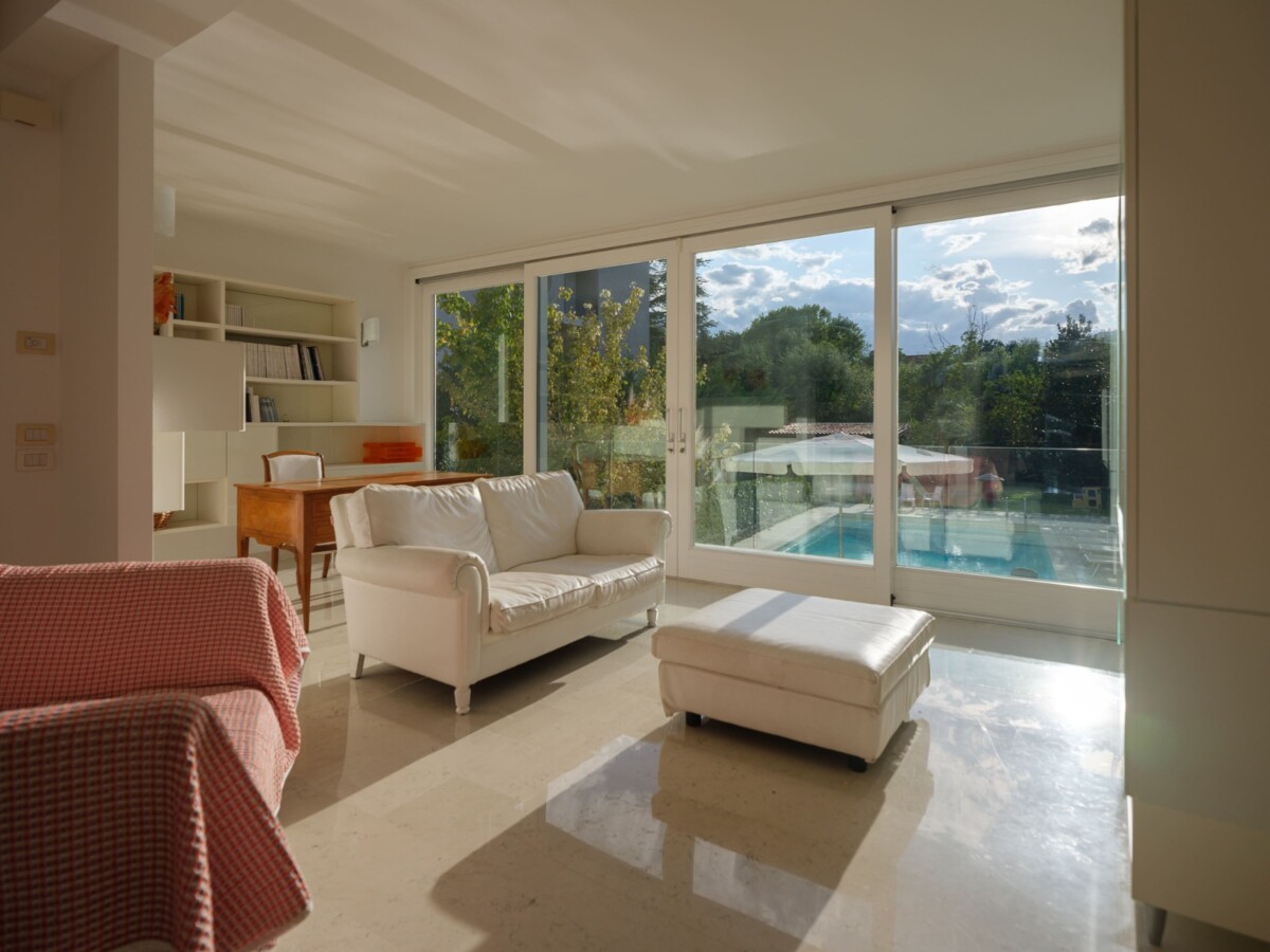 villa con piscina