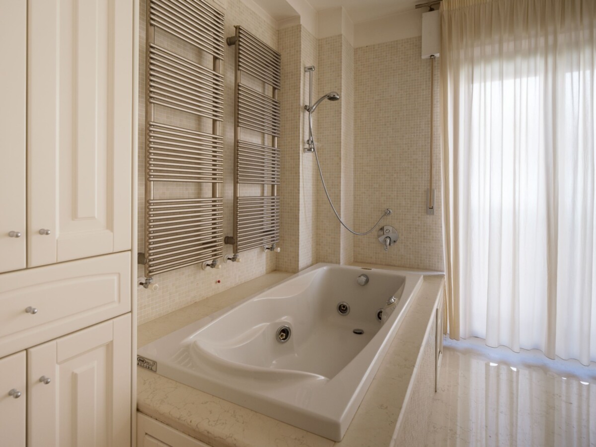 villa con piscina