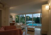 villa con piscina